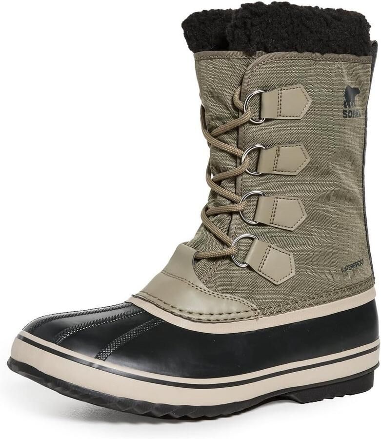 Waterdichte Heren Winterlaarzen met Warme Voering Koudebestendige Snowboots