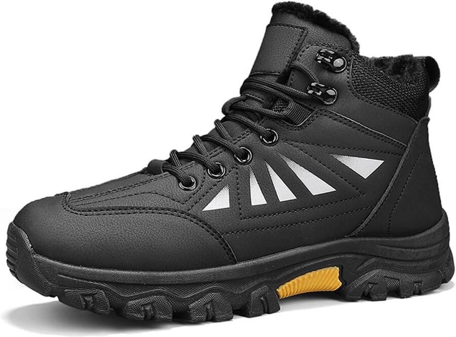 Waterdichte Winterschoenen Heren Warm Gevoerd Antislip Sneeuwlaarzen voor Wandelen Outdoor