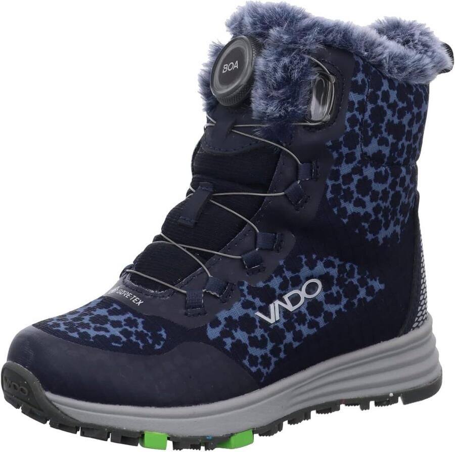 Waterdichte Hoge Meisjes Snowboots met Warme Voering en BOA Vetersysteem