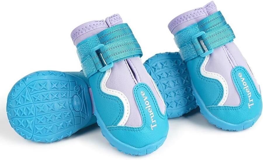 Waterdichte Hondenlaarzen met Reflecterende Banden Pootbescherming Outdoor