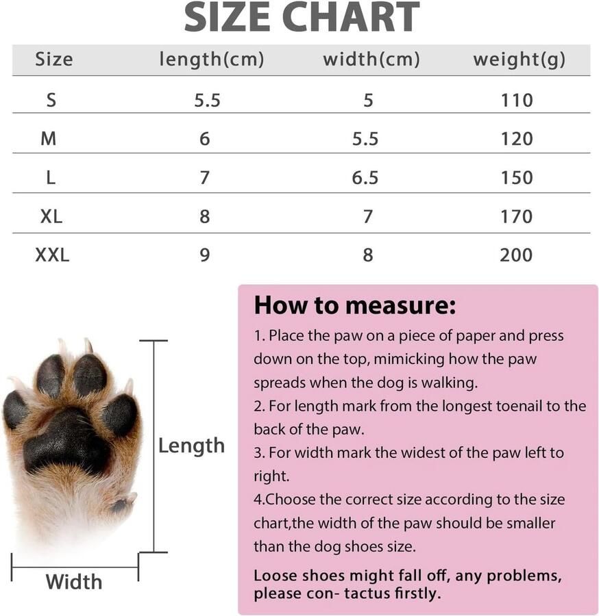 Waterdichte hondenlaarzen set van 4 antislip bescher de schoenen voor kleine middelgrote en grote honden ideaal voor buitengebruik en bescherming tegen kou