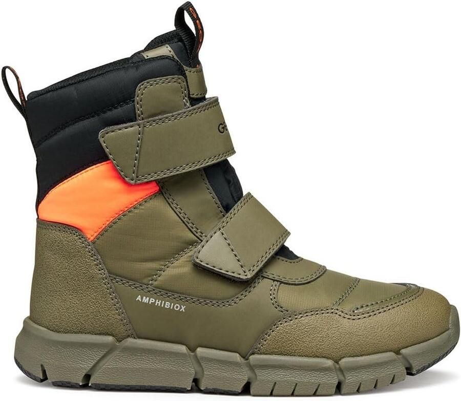 Waterdichte Jongens Enkellaarzen van Nubuck en Leer voor Winteravonturen