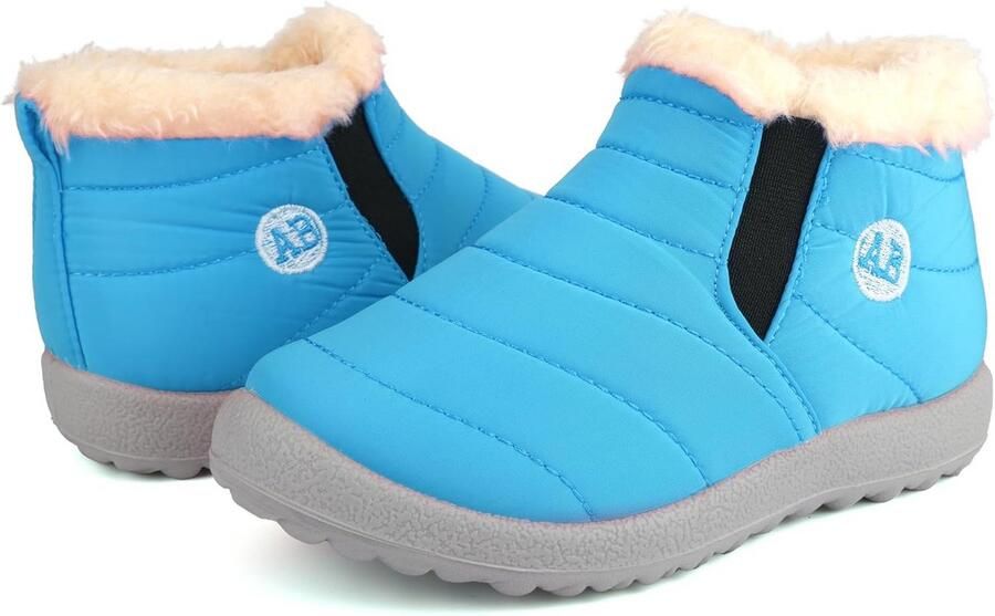Waterdichte Kinder Snowboots met Warme Voering Antislip Baby & Peuter Winterlaarzen