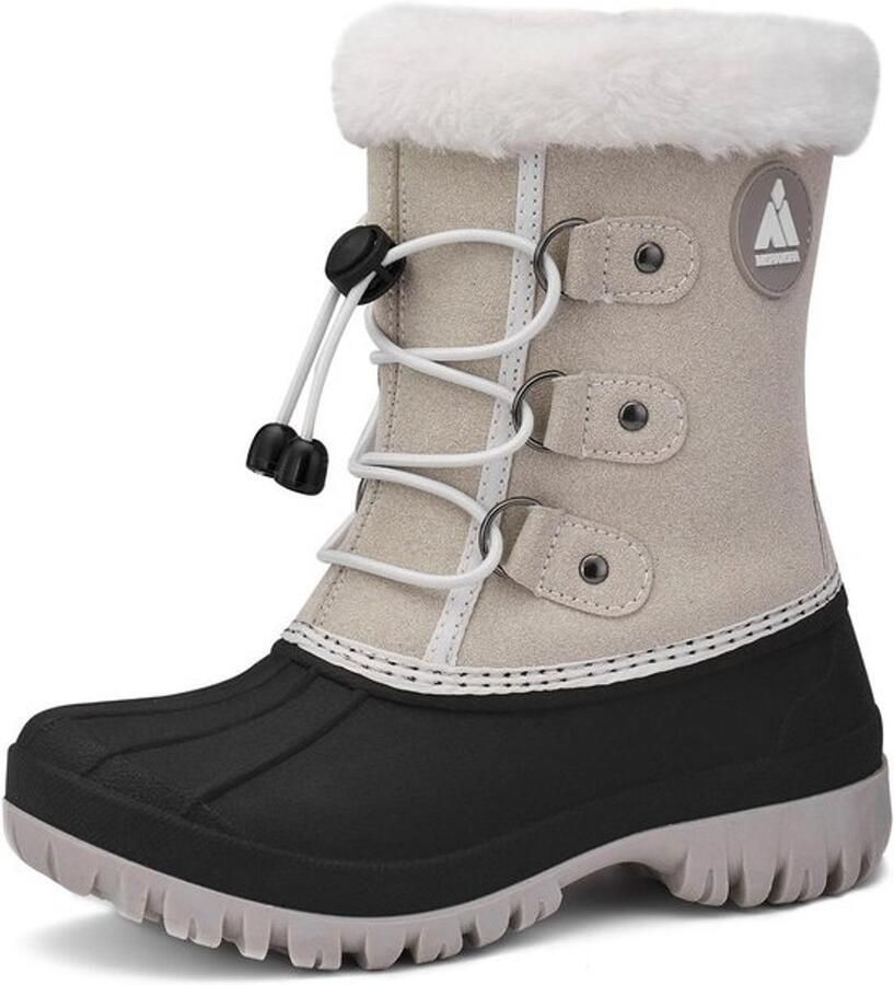 Waterdichte Kinder Snowboots voor en Warme Voering Antislip