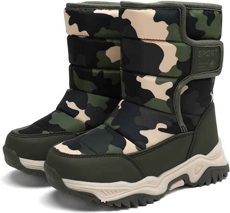 Waterdichte Kinder Snowboots voor en Warme Winterlaarzen t m