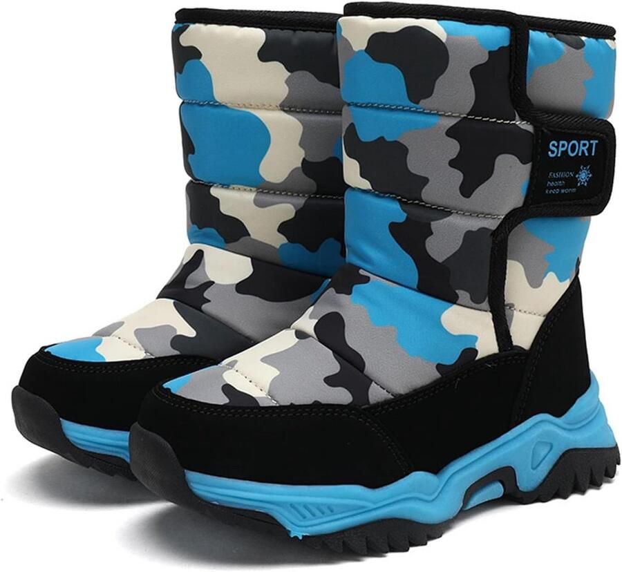 Waterdichte Kinder Snowboots voor en Warme Winterschoenen voor Sneeuw en Skiën