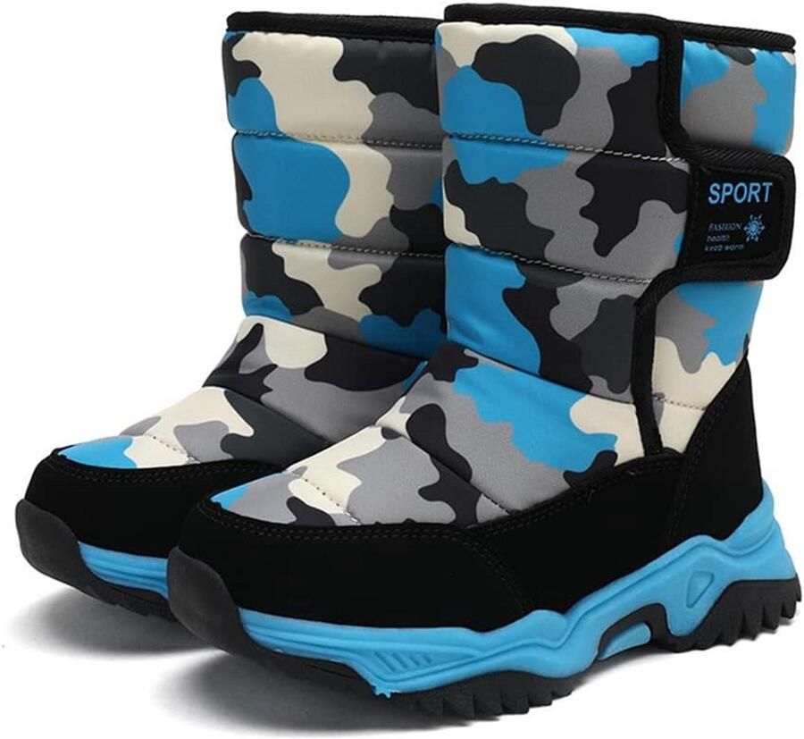 Waterdichte Kinder Snowboots Warme Winterlaarzen met Voering voor en )