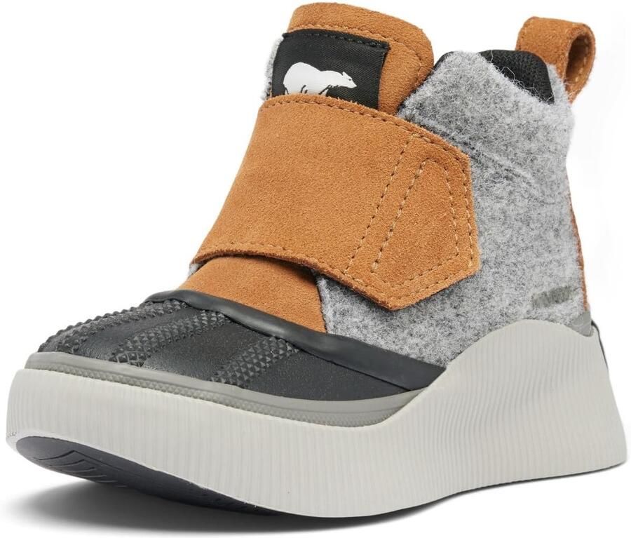 Waterdichte Kinderlaarzen met Klittenband Comfortabele Buitenlaars