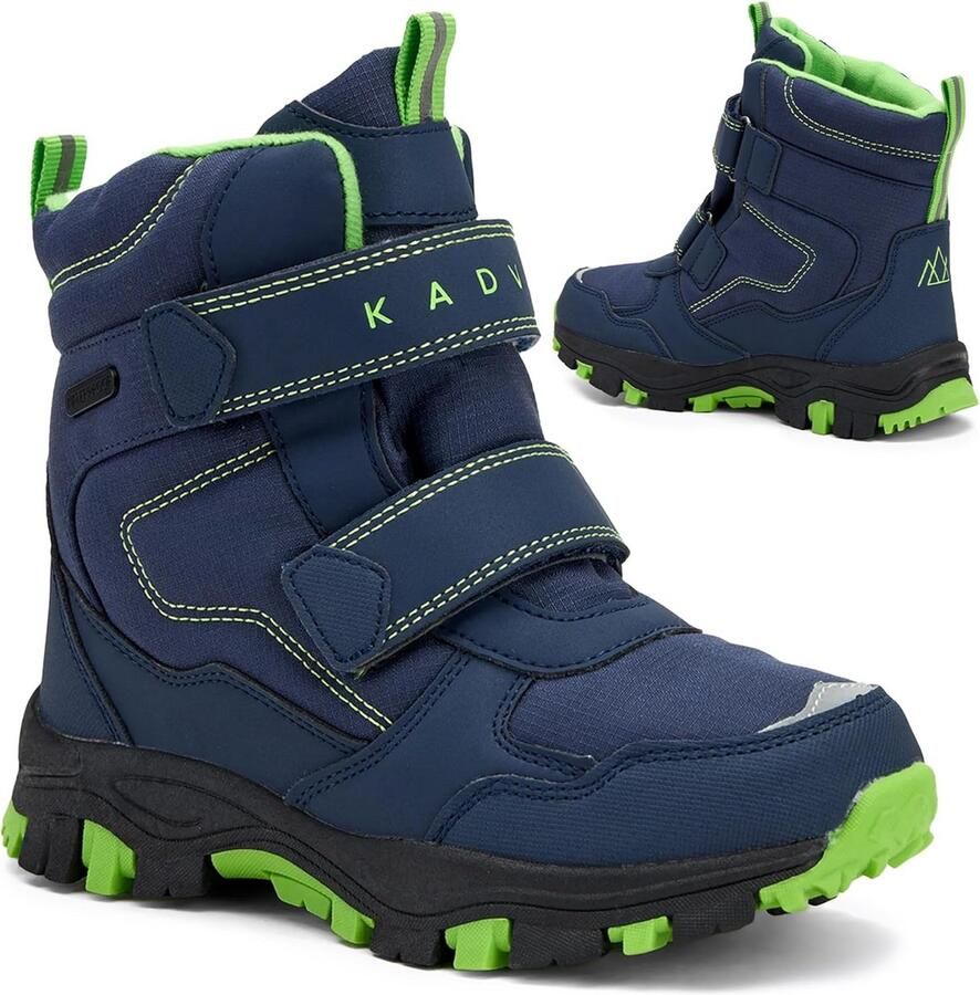 Waterdichte Kindersneeuwlaarzen met Warme Voering voor Winteravonturen
