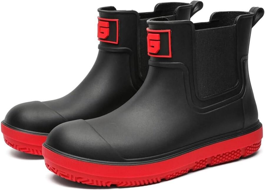 Waterdichte Korte Regenlaarzen Unisex Tuin- en Werklaarzen