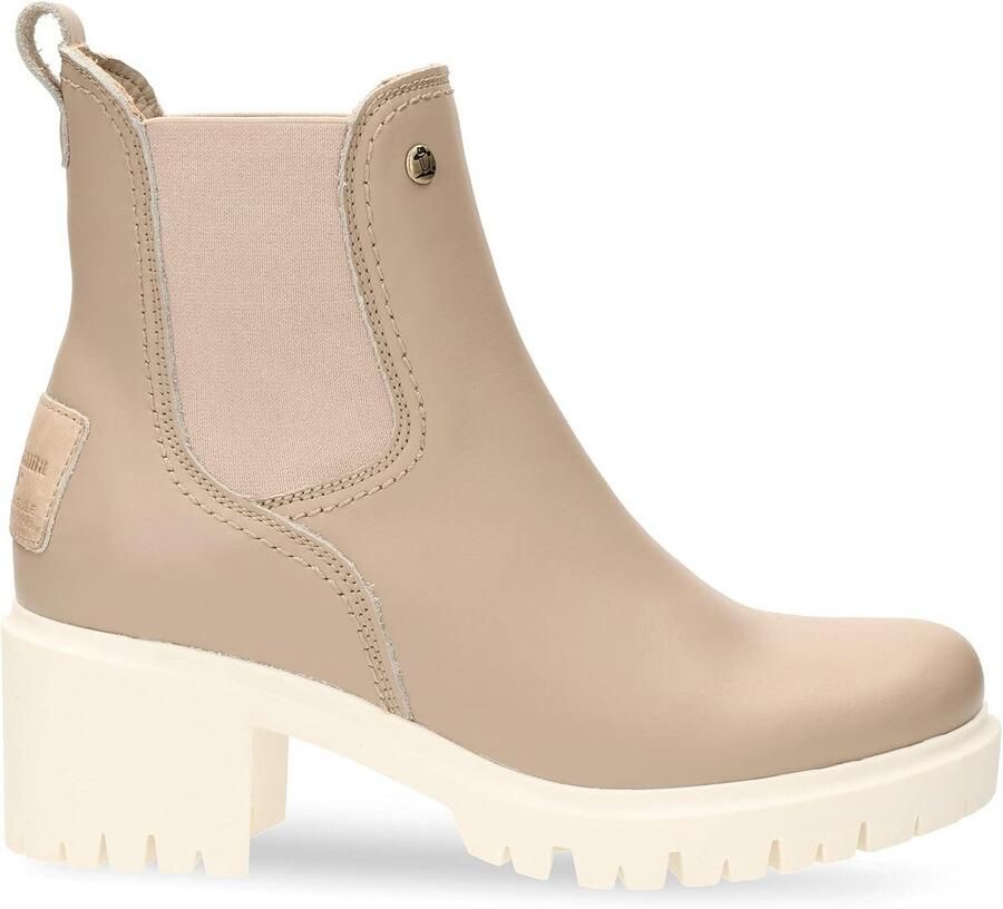 Waterdichte Leren Chelsea Boot voor Dames met Warme Voering