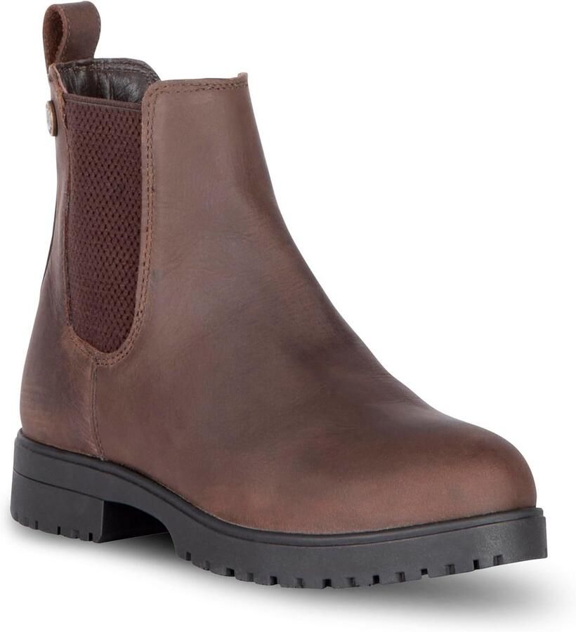 Waterdichte Leren Dealer Enkellaarzen voor en