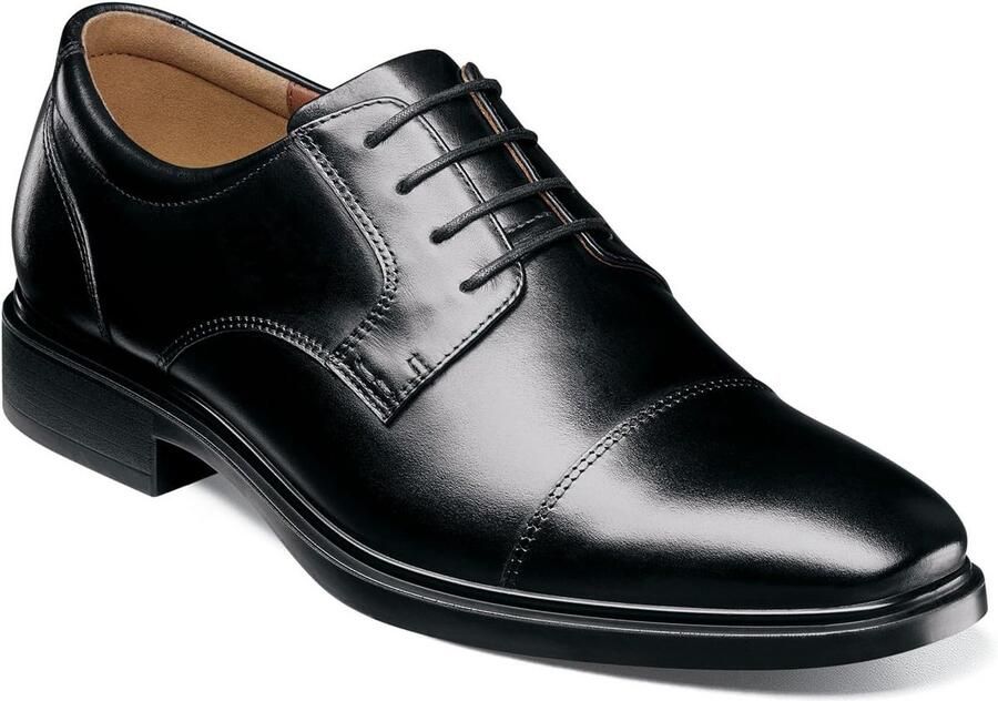 Waterdichte Leren Herenschoen Oxford Comfortabel