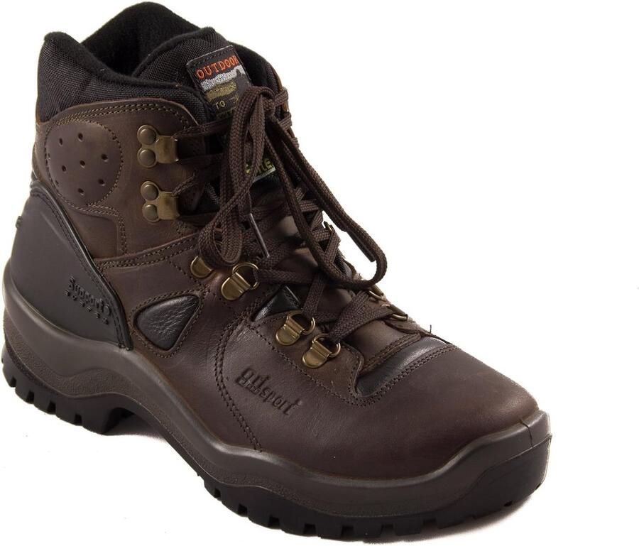 Waterdichte Leren Wandellaarzen Hoog Robuuste Outdoor Laarzen met Stevige Grip