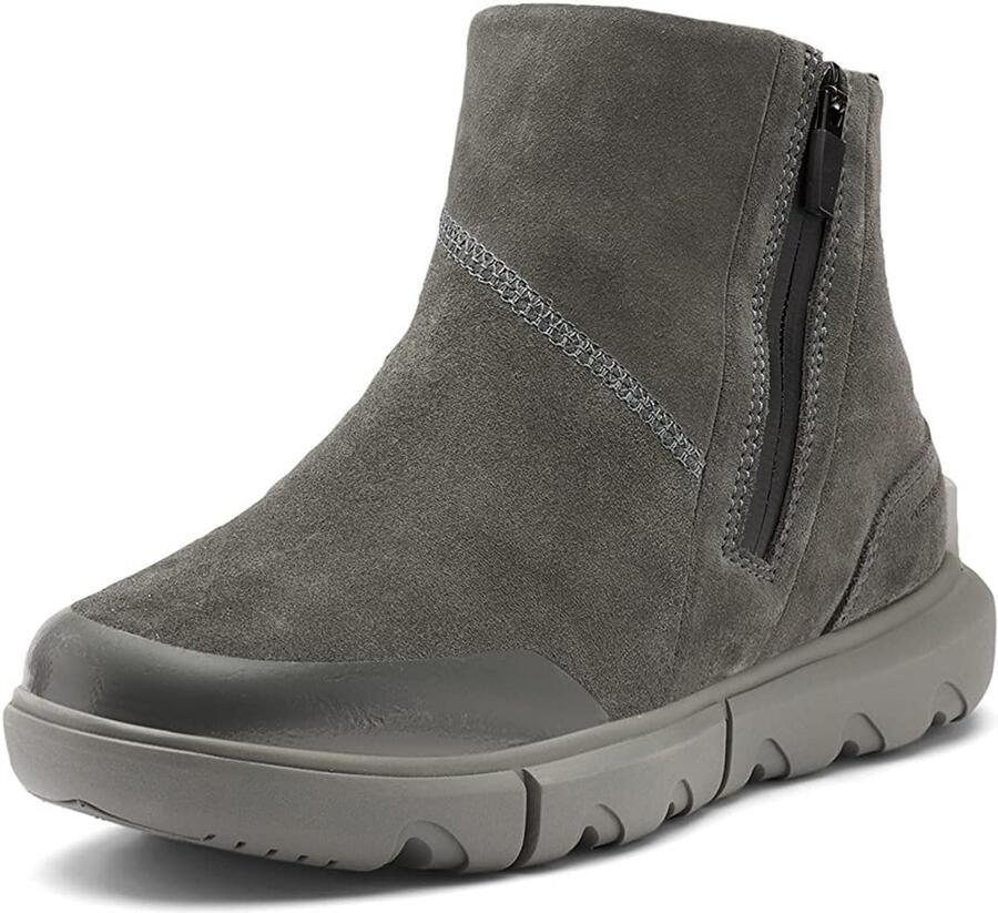 Waterdichte Leren Winterlaarzen Dames Warme & Comfortabele Enkellaarsjes