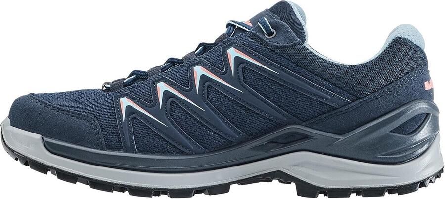 Waterdichte Lichte Wandelschoenen voor Dames Zalm Marineblauw Multifunctioneel