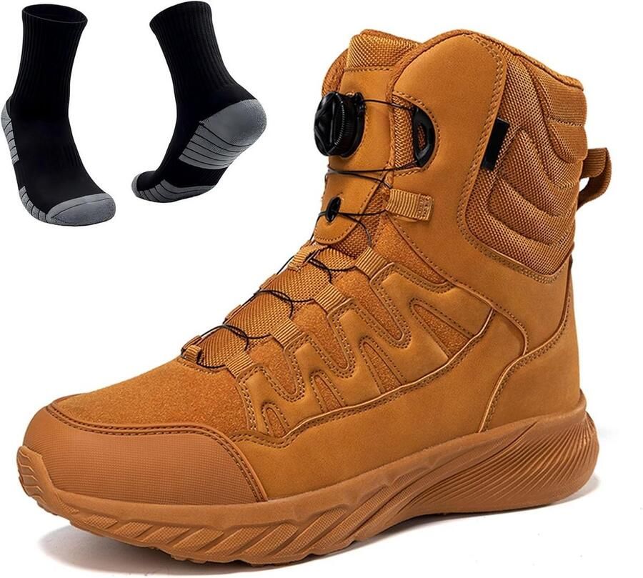 Waterdichte Lichtgewicht Militaire Gevechtslaarzen met Antislip Zool voor Buiten en Werk