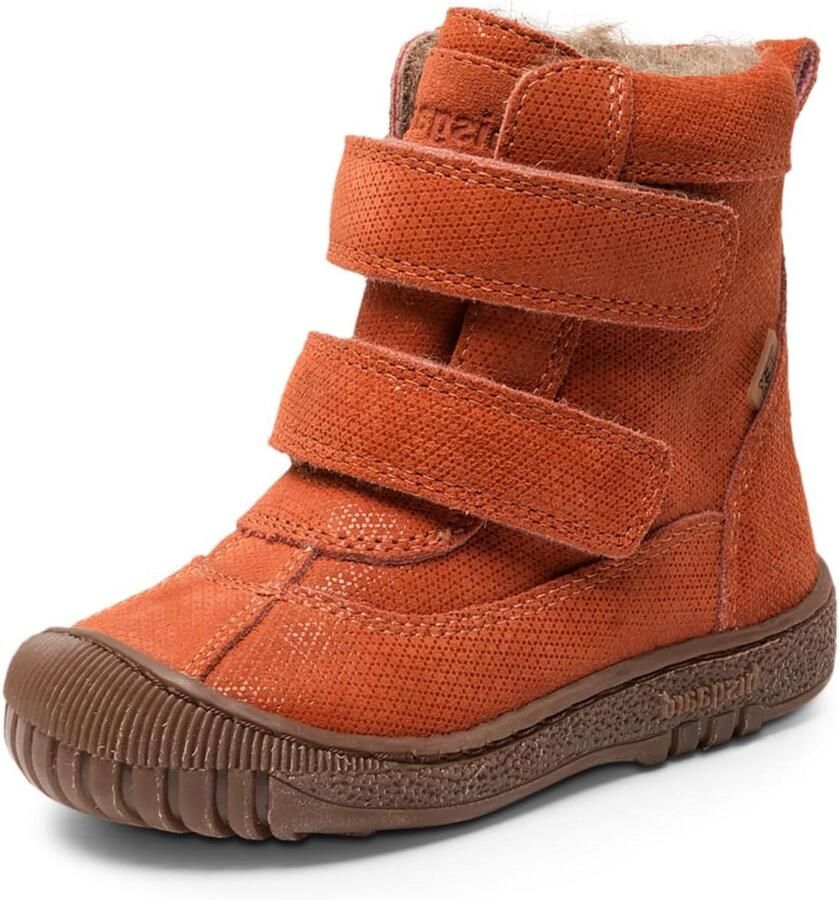 Waterdichte Meisjes Winterlaarzen TEX Wolgevoerde Laarzen met Klittenband