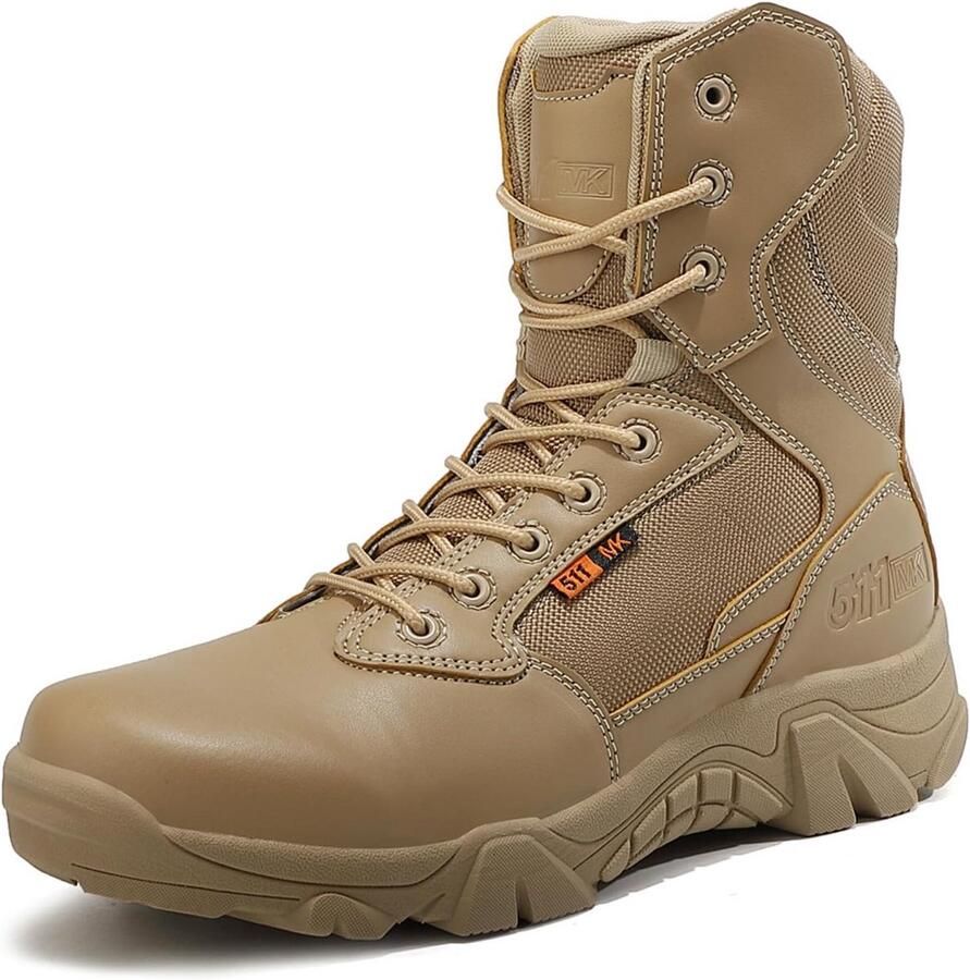 Waterdichte Militaire Laarzen Heren Tactisch Leger & Combat Patrol Met Ritssluiting