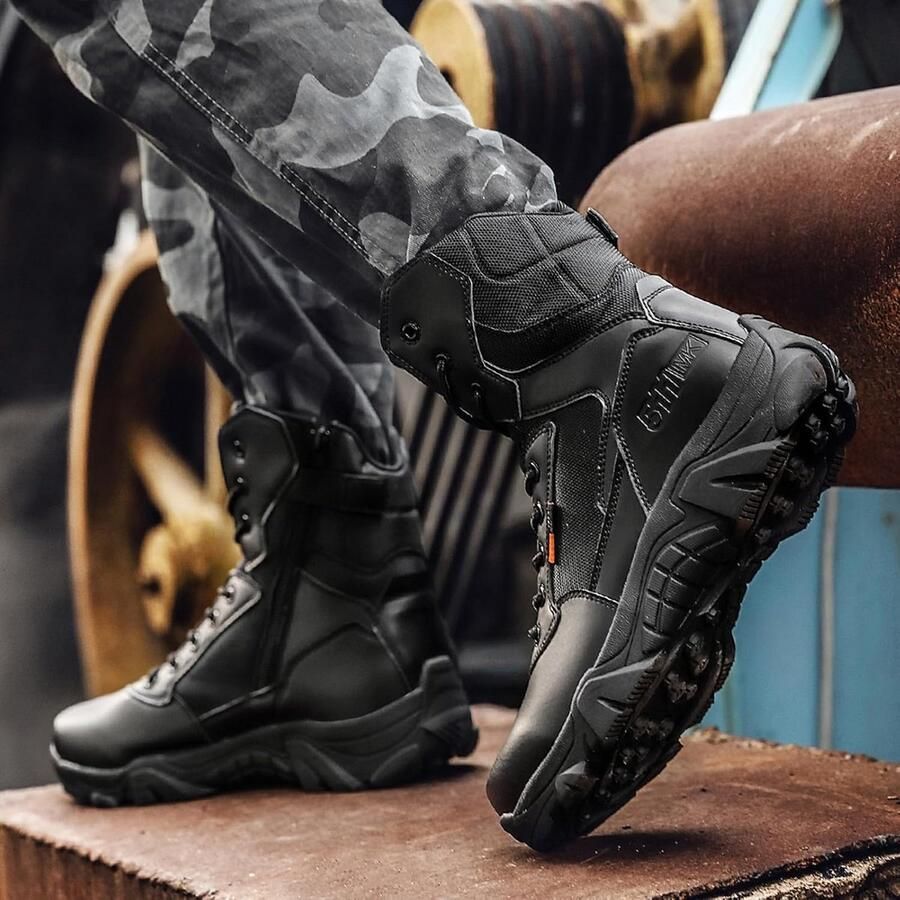 Waterdichte Militaire Laarzen voor Heren Tactische Leger Combat Buitenlaarzen