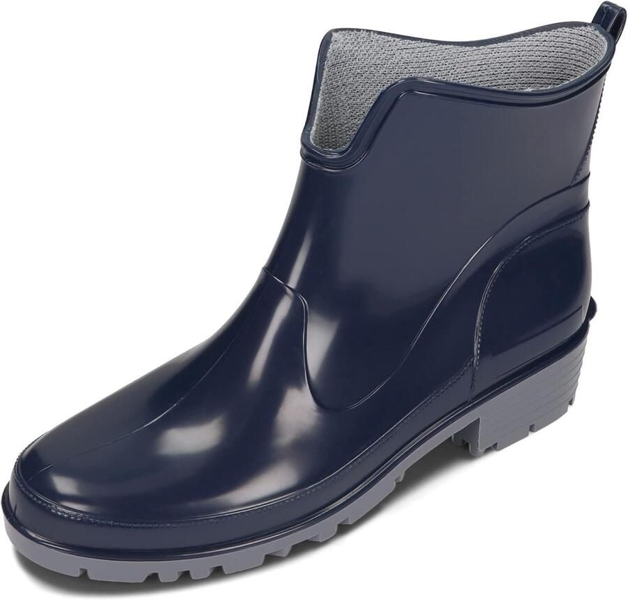 Waterdichte PVC Enkellaarzen voor Dames Geschikt voor Buitenactiviteiten