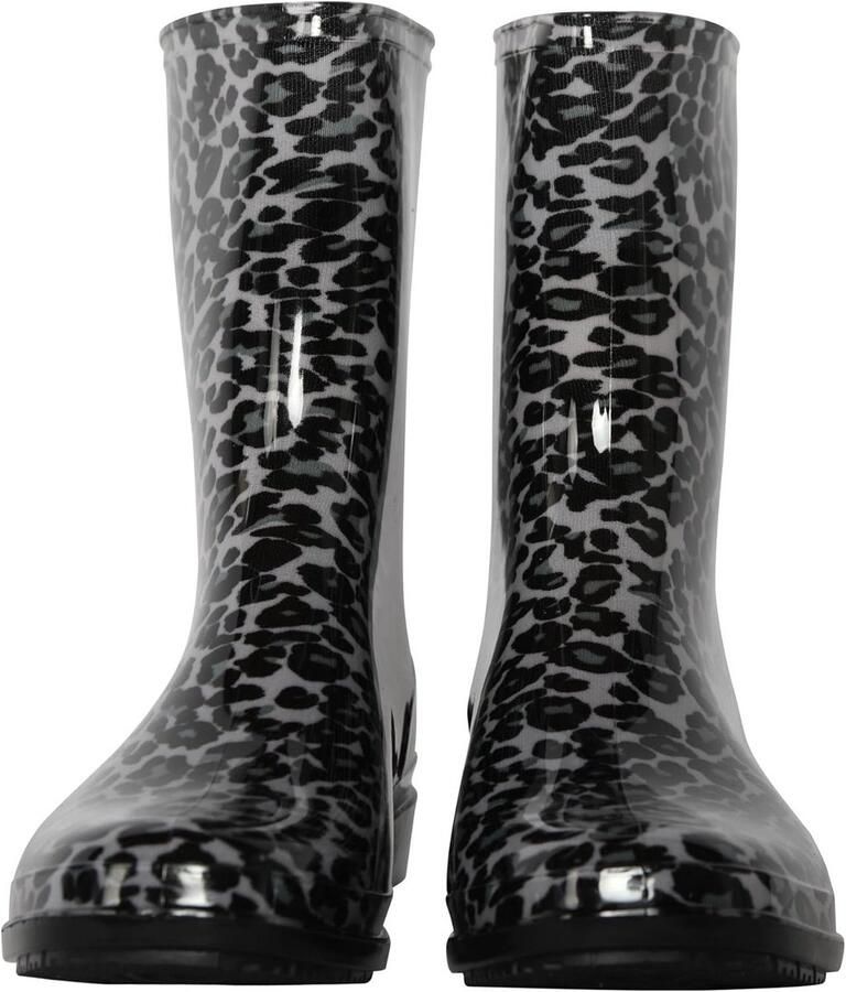 Waterdichte PVC Regenlaarzen Dames Mid-Kuit Tuin Wandellaarzen met Print