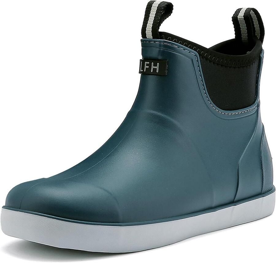 Heren Regenlaarzen Kort Waterdicht Warm Comfortabel Antislip