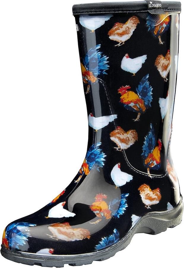 Waterdichte regenlaarzen voor dames met comfortabele binnenzool