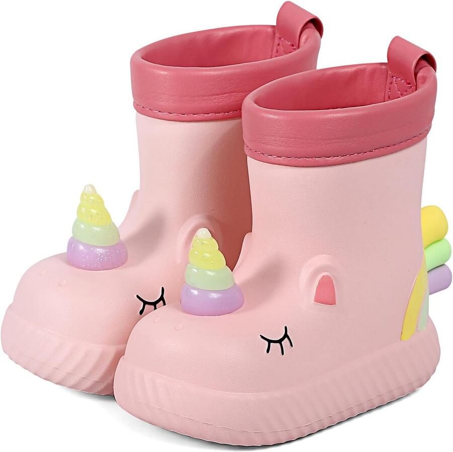 Waterdichte Regenlaarzen voor Meisjes met Leuke Cartoon Dierenprint