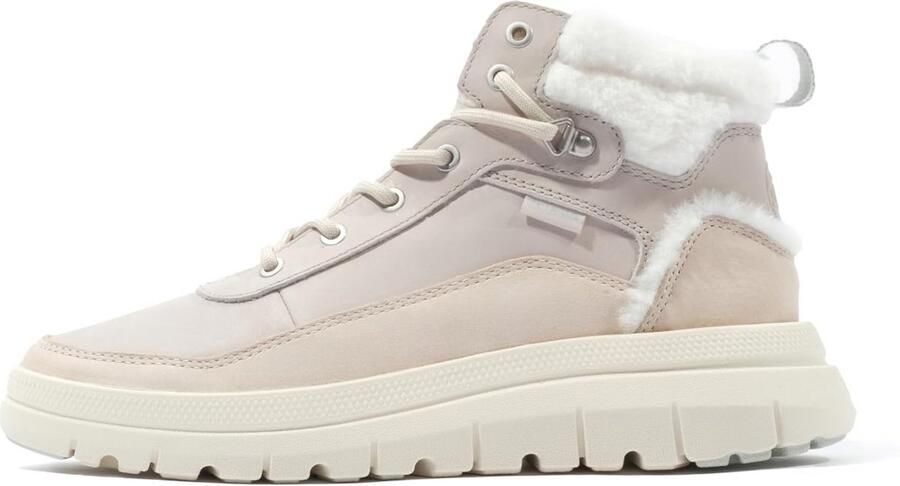 Waterdichte Retro Dames Sneakers van Suède en Leer