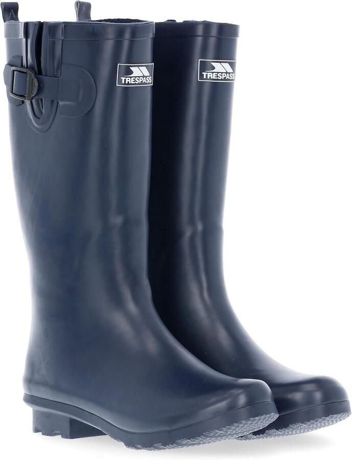 Waterdichte Rubber Laarzen Dames met Extra Grip en Verstelbare Gesp