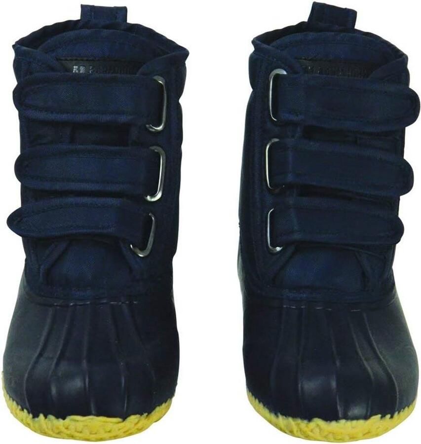 Waterdichte Rubber Laarzen Navy Blauw Warme & Comfortabele Tuin- en Werklaarzen