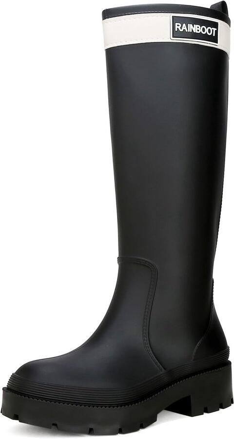 Waterdichte Rubberen Regenlaarzen Dames Anti-slip en Lichtgewicht Outdoor Laarzen