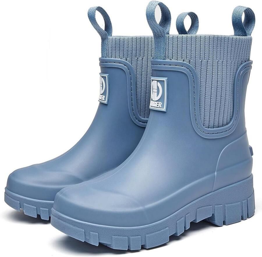 Waterdichte Rubberen Regenlaarzen Dames Antislip voor Tuin en Buitenactiviteiten