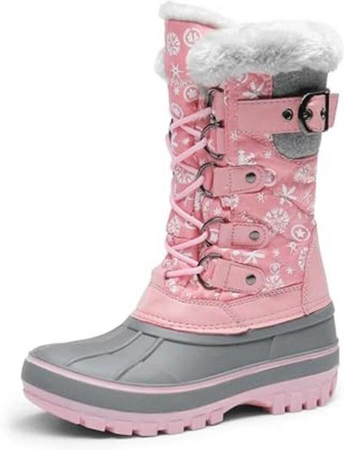 Waterdichte sneeuwboots voor en warme comfortabele en antislip winterschoenen voor peuters en kinderen