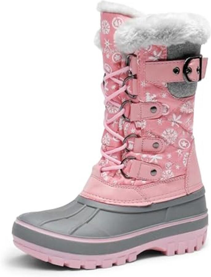 Waterdichte sneeuwlaarzen voor en Warm en cosy Antislip Voor peuters en grote kinderen