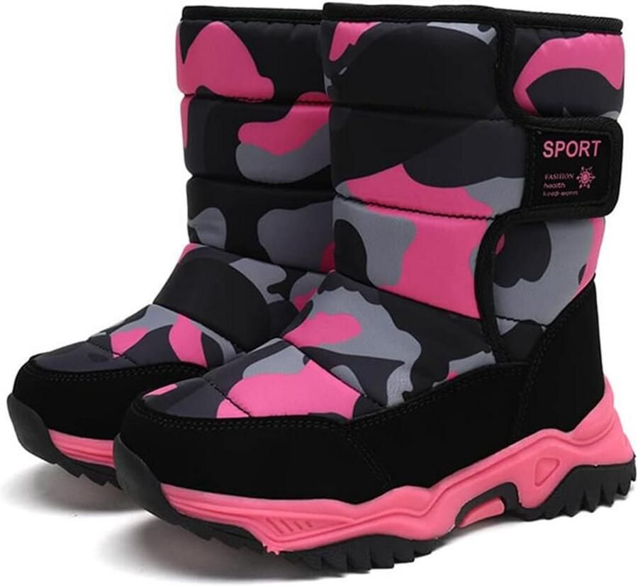 Waterdichte Sneeuwlaarzen voor Kinderen Warme Winterlaarzen