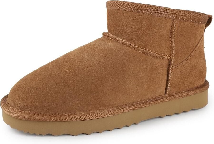 Waterdichte Snowboots Dames met Warme Pluche Voering en Antislip Zool