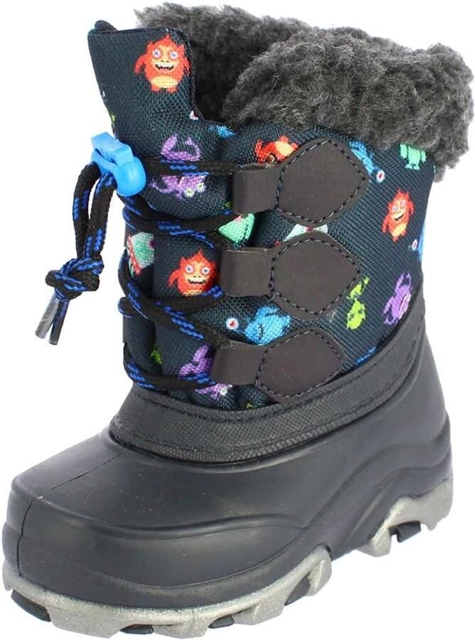 Waterdichte Snowboots voor Jongens Warme Winterlaarzen met Antislipzool