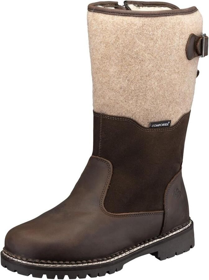 Warme waterafstotende sneeuwlaarzen voor volwassenen met lammyvoering