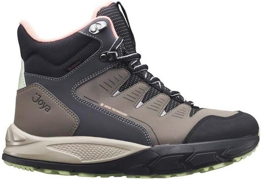 Waterdichte wandellaars dames bruin zwart 38.5 EU breed