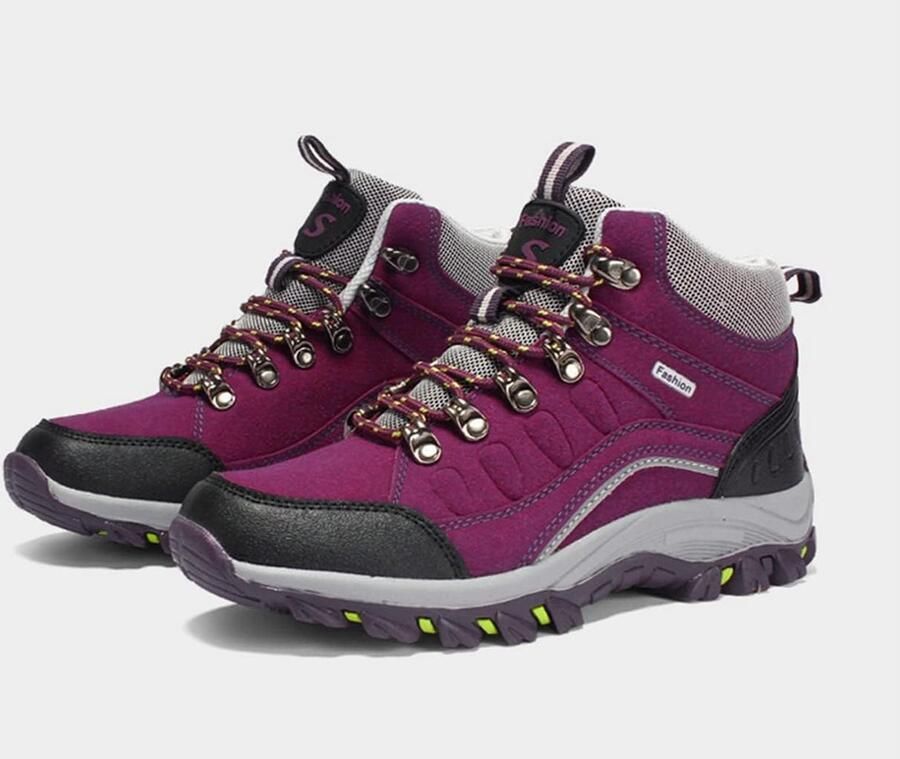 Waterdichte Dames Wandellaarzen Antislip voor Trekking en Klimmen