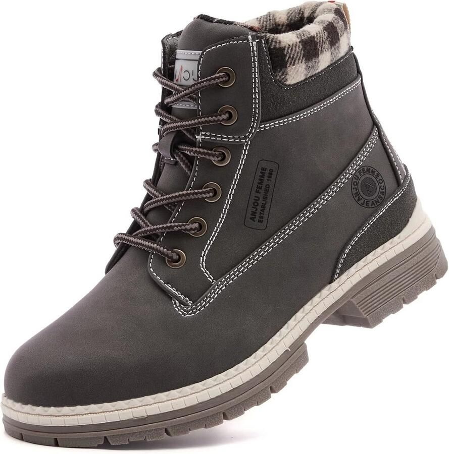 Waterdichte Wandelschoenen Dames Enkellaarzen Outdoor Lichtgewicht voor Trekking en Winter