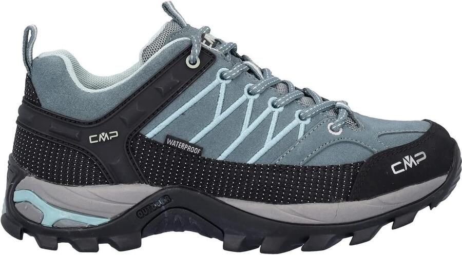 Waterdichte Wandelschoenen Dames Laag Comfortabele Outdoorschoen Groen