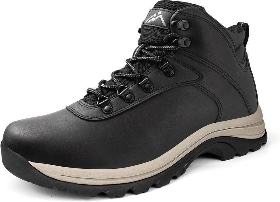 Waterdichte Wandelschoenen Heren Robuuste Werklaarzen met Relaxed Fit