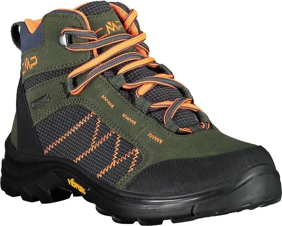 Waterdichte Wandelschoenen Kind Middenhoog Model met Vibram Zool