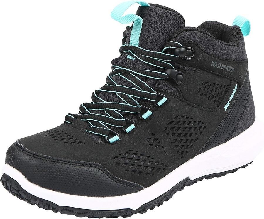 Waterdichte Wandelschoenen Middelhoog Dames Comfortabele Outdoorschoen