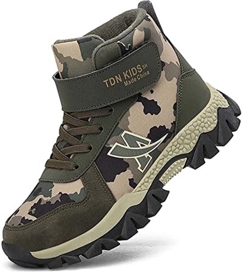Waterdichte Wandelschoenen voor Kinderen Warm Gevoerde Winterlaarzen voor Sneeuw en Outdoor