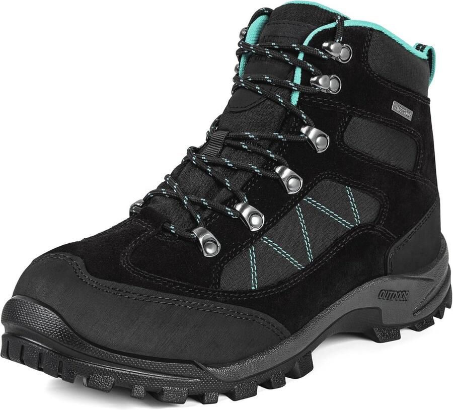 Waterdichte Wandelschoenen voor Vrouwen Outdoor Hiking Schoenen met Enkelondersteuning en Ademend Antislip Design