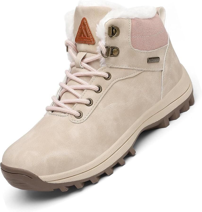 Waterdichte Warme Enkelhoge Winterschoenen en Antislip Wandelschoenen